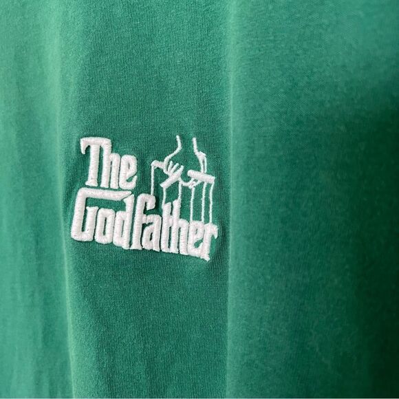 The Godfather T Shirt Tee Size 2XL Paramount Shoe Palace Green Short Sleeve - Picture 4 of 12